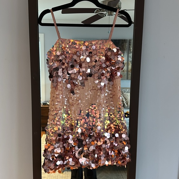 Pink 12th Tribe Emmy Sequin Dress - Picture 4 of 6